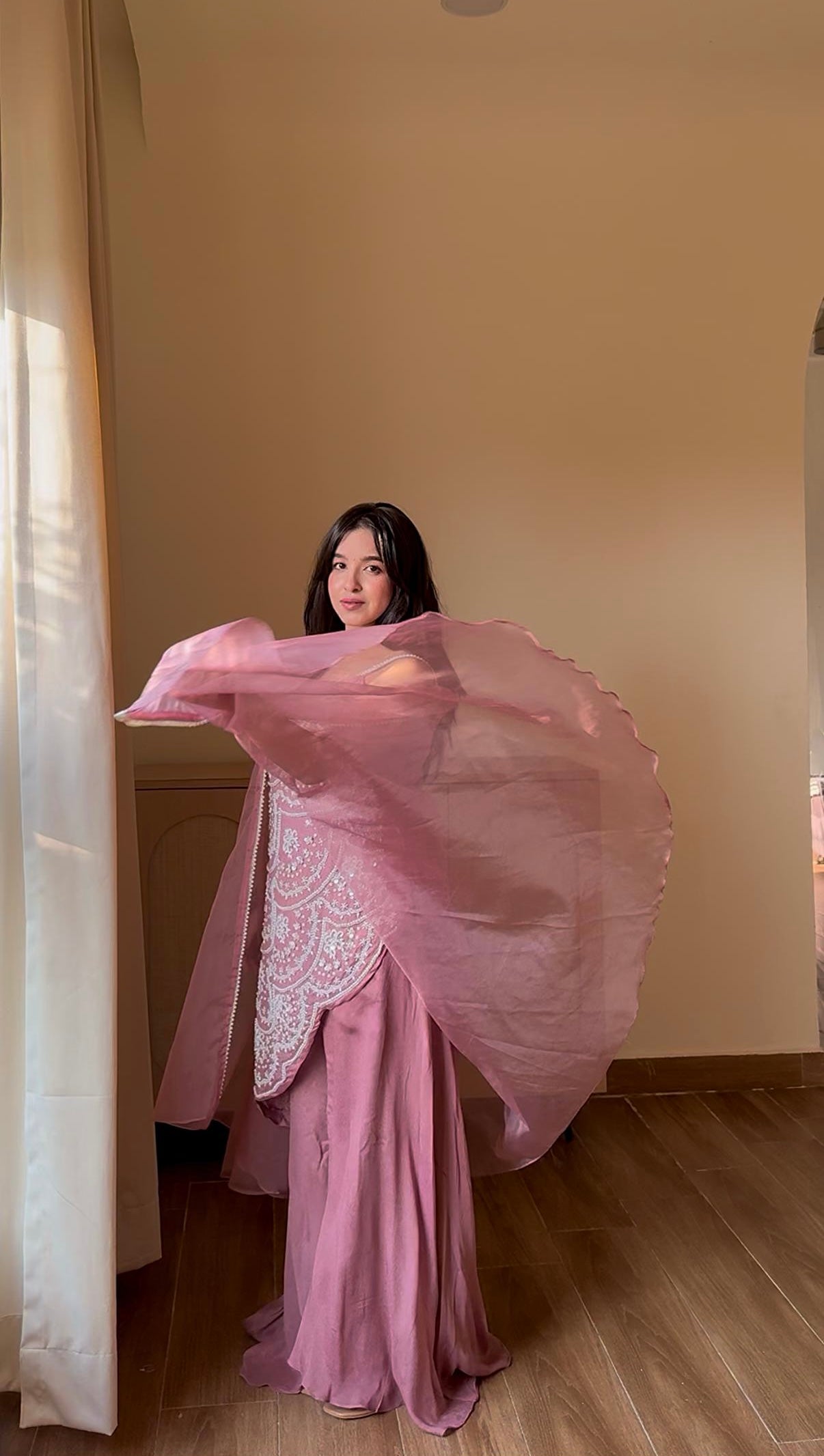Sakhi Asymmetric Mauve Rhythm