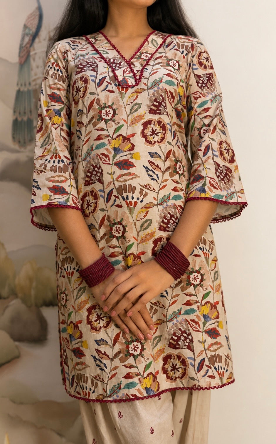 Kalika Farshi Set
