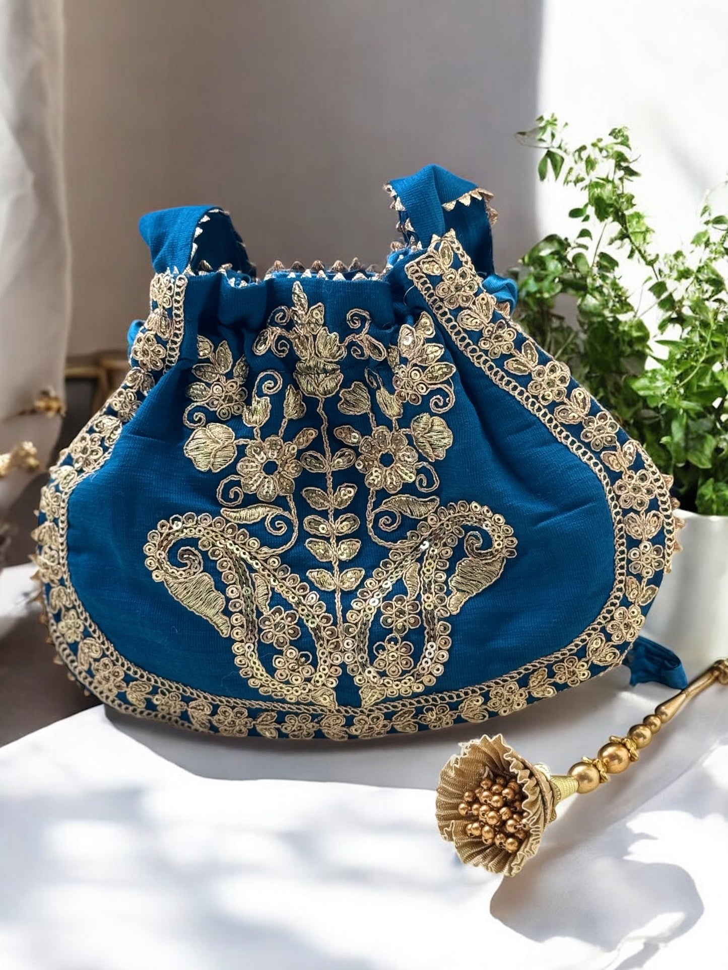 Sakhi Blue Wave Spark Set