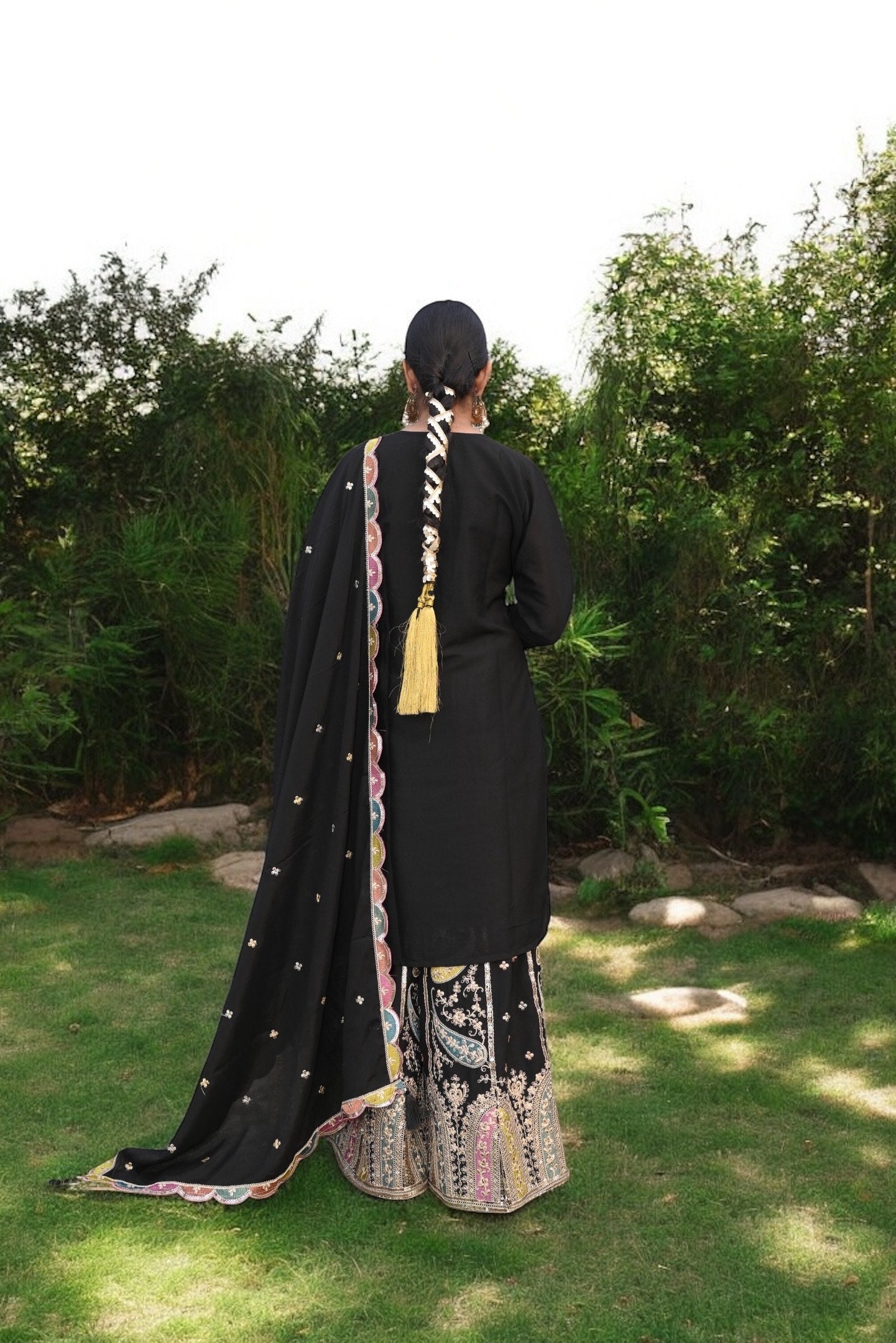 Sakhi Midnight Luxe Mosaic