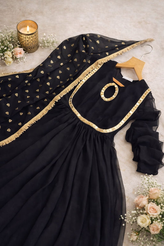 Sakhi Luxe Siyah Rang